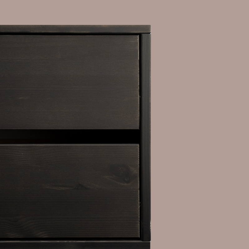 IL Walk-In Con cassa di cassetti - (2 ripiani + 1 cassettiera)