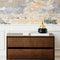Cassettiera in rovere affumicato - con 2 cassetti singoli