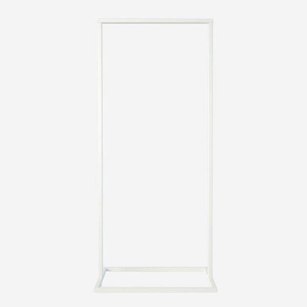 Frame Piccola selezione difettosa della Georgia Altezza inferiore - portabicchieri bianchi con piede quadrato