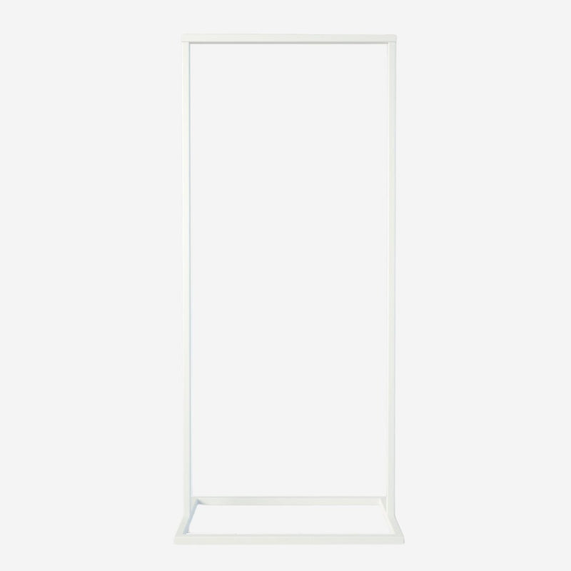 Frame Piccola selezione difettosa della Georgia Altezza inferiore - portabicchieri bianchi con piede quadrato